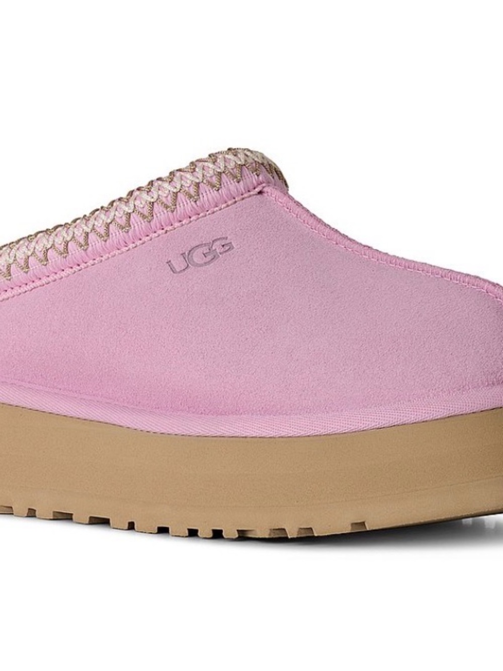UGG Tazz II Slippers Pink Diamond NEW Size 8 Platform